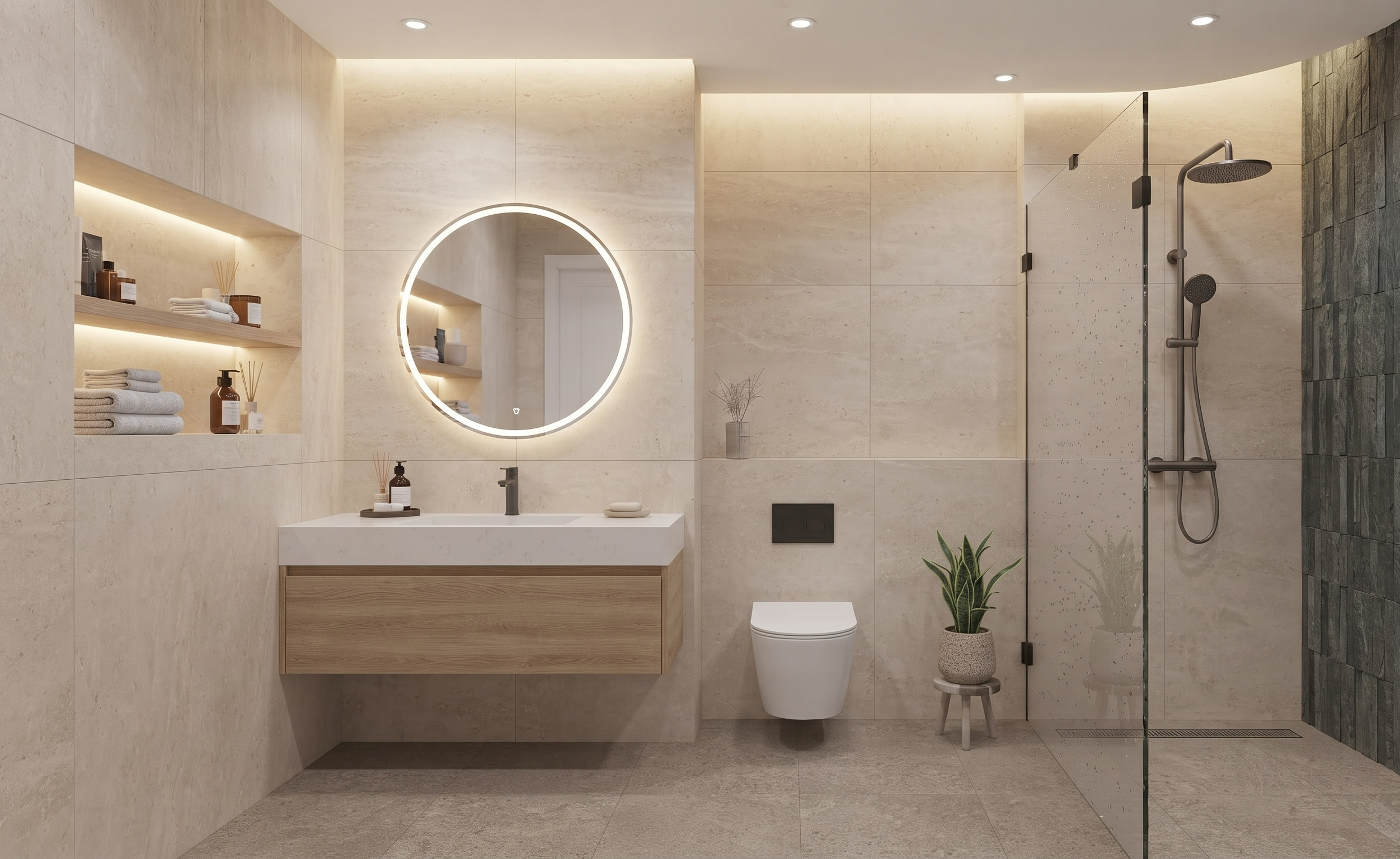 Interior Oase Modern Minimalis