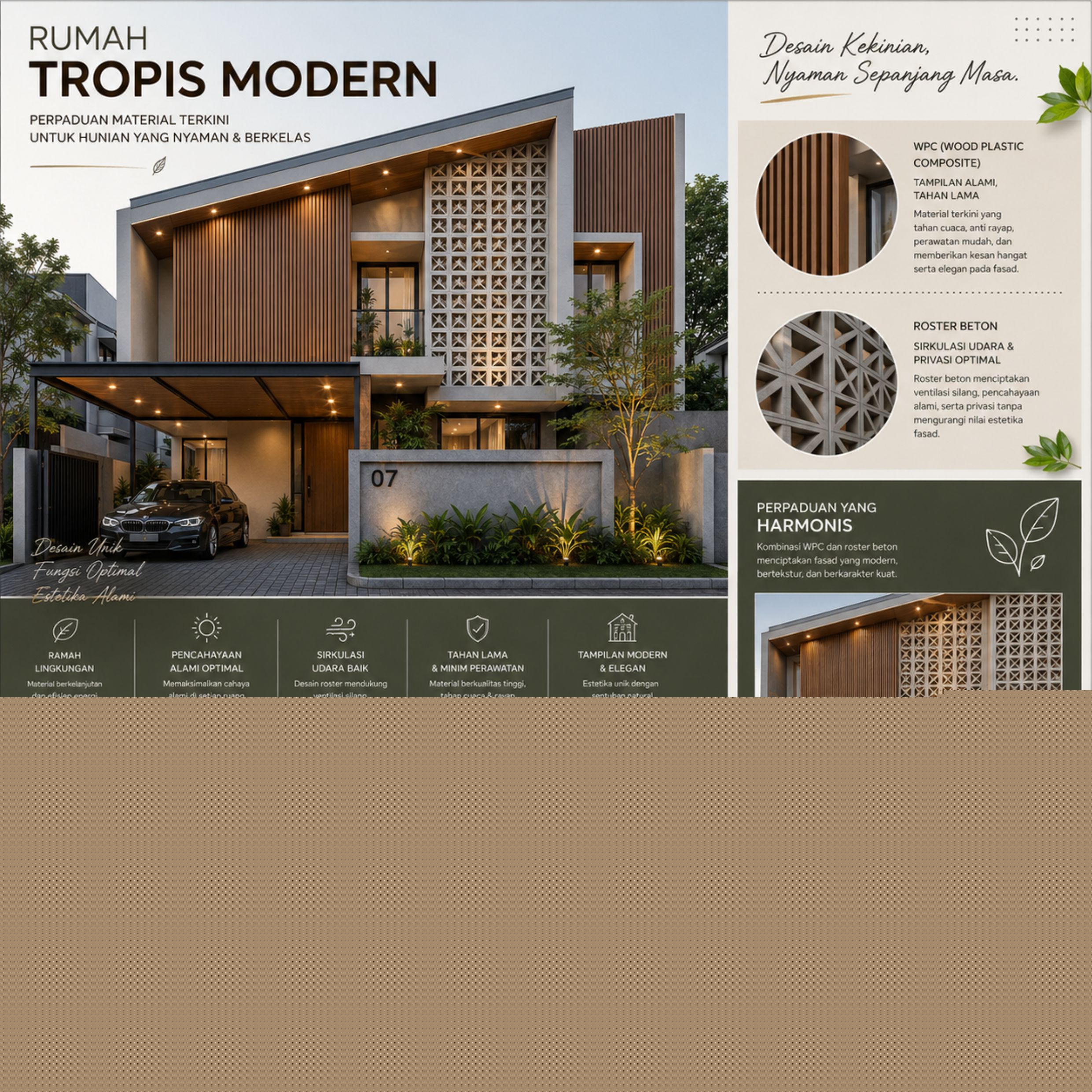 Secondary Skin Wood Louvers